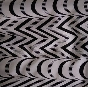 City Triangles Dresses - Black & White Patterned Dress City Triangles Dresses - Black & White Patterned Dress
